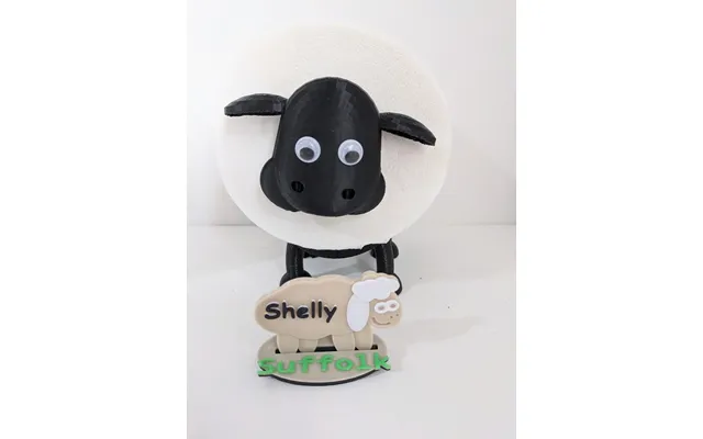 Funny Sheep Universal Toilet Roll Holders Rainbow & Black Sheep - 1 X Shelly product image