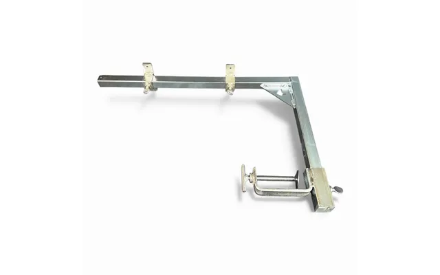 Gallows Bracket With Timber And Profile Clamps - Silver Zinc Plating