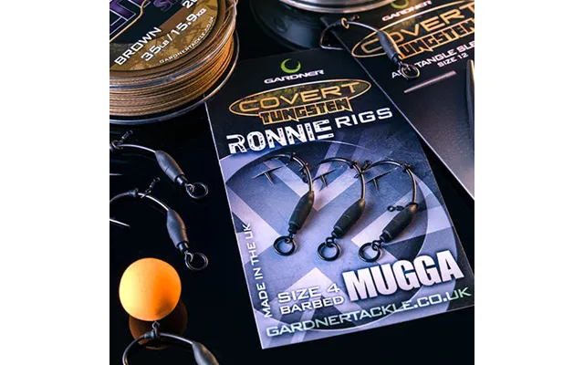 Gardner Tungsten Ronnie Rigs - 6 Barbed