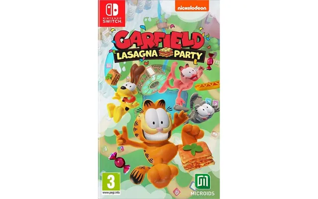 Garfield Lasagna Party Nintendo Switch
