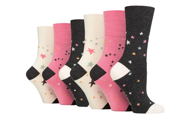 Gentle Grip - Ladies 6 Pack Bamboo Socks product image