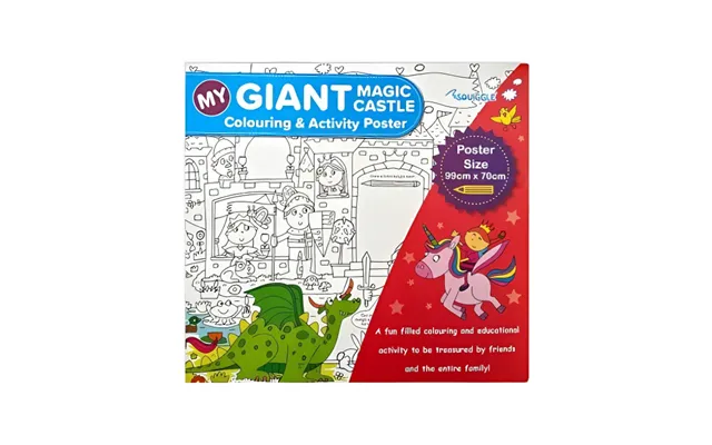 Giant Magic Castle Colour And Activity Poster product image