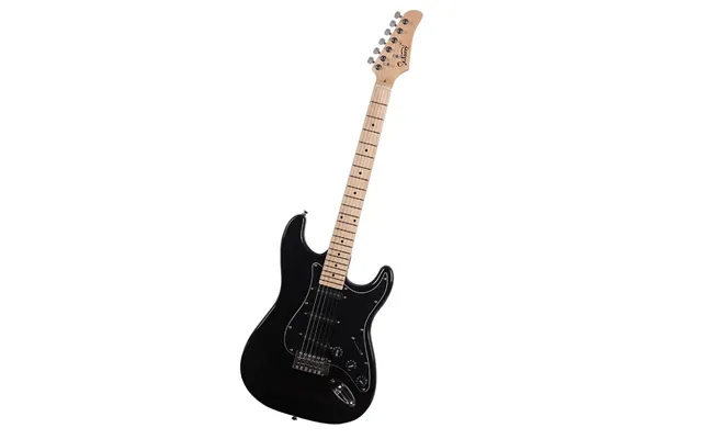 Glarry Gst Stylish Electric Guitar Kit With Black Pickguard Black