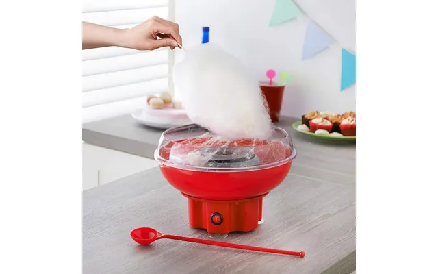 Global Gizmos Retro Candy Floss Maker Red 400w- 55889