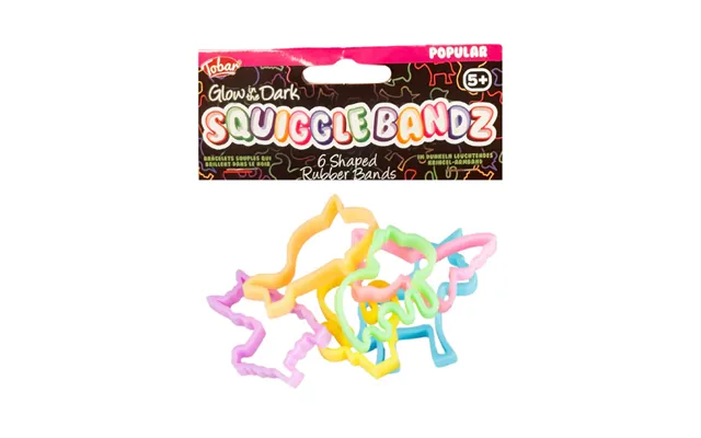 Glow In The Dark Squiggle Bands