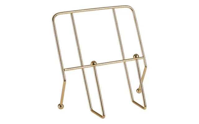 Gold Finish Cookbook Stand Reyna