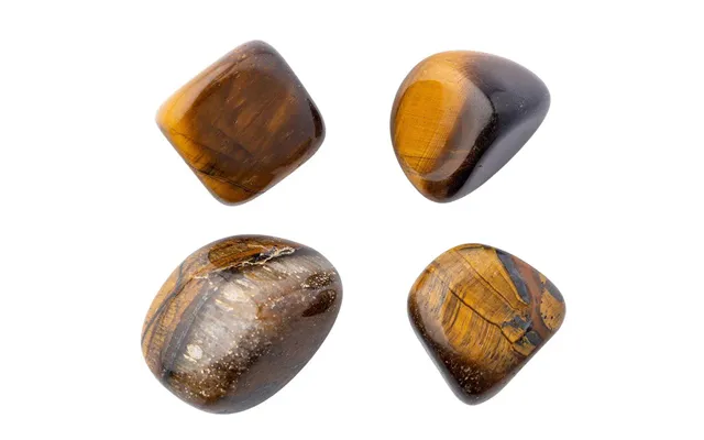 Gold Tiger Eye Polished Collectible Semi-precious Gemstone
