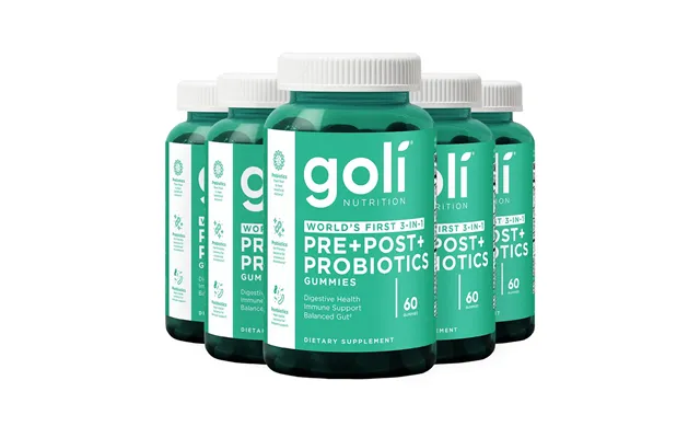 Goli Pre Post Probiotics Gummies 300 Count Gluten-free - Vegan product image