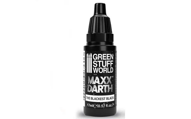 Green Stuff World - Maxx Darth Black Paint 17ml