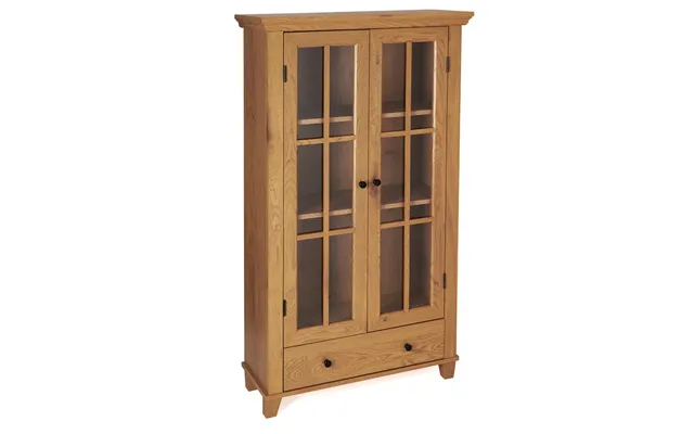 Greenhurst Display Cabinet - Media Storage With Shelving And Drawer