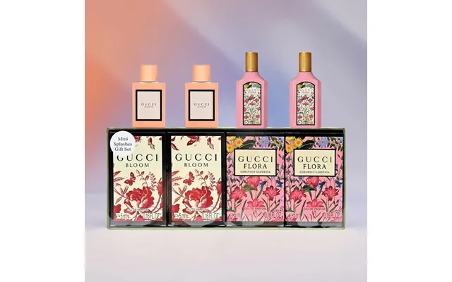 Gucci Bloom & Flora Miniature Gift Set Eau De Parfum 5ml X2 Eau De Parfum 5ml X2