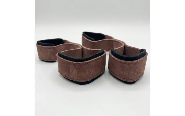 Gympin Leather Figure 8 Straps - Brown