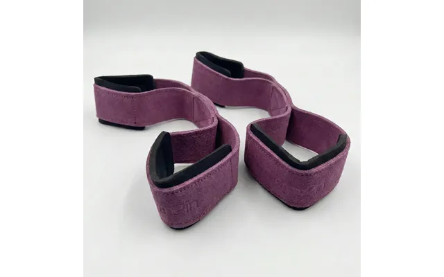 Gympin Leather Figure 8 Straps - Pink