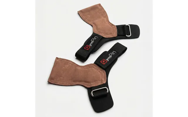 Gympin Leather Wrist Grips - Brown