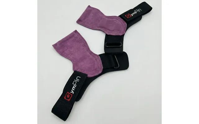 Gympin Leather Wrist Grips - Pink