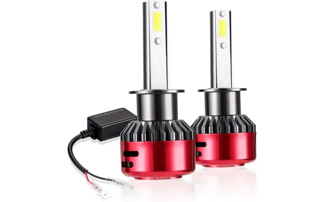 H1 Led Headlight Bulbs 55w 9000lm 6000k Car Fog High Beam Pair Kairiyard