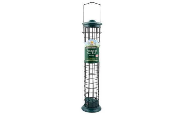 Harrisons Green Die Cast Suet Roll And Fat Ball Feeder 40cm