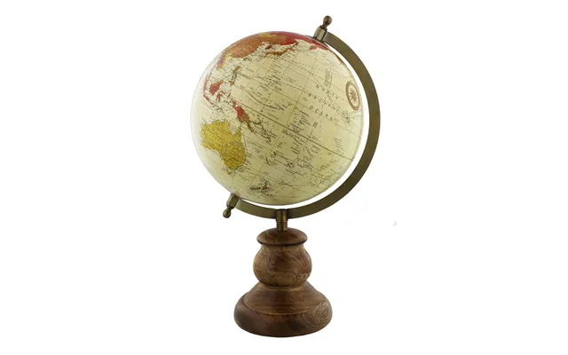 Harvey Makin Globe With Metal & Wooden Base 36 Cm