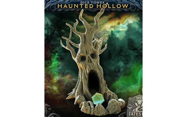 Haunted Hollow Dice Tower - 25% Bigger To Fit Our Big Dice