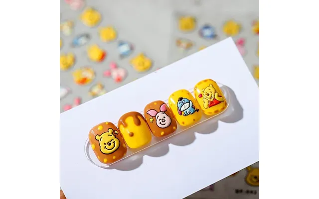 Hello Claws Bear Winnie The Pooh Nail Deco Sticker product image