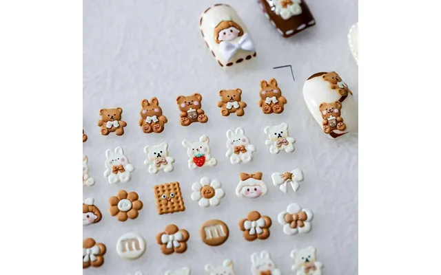 Hello Claws Kawaii Bear Bunny Nail Deco Sticker product image