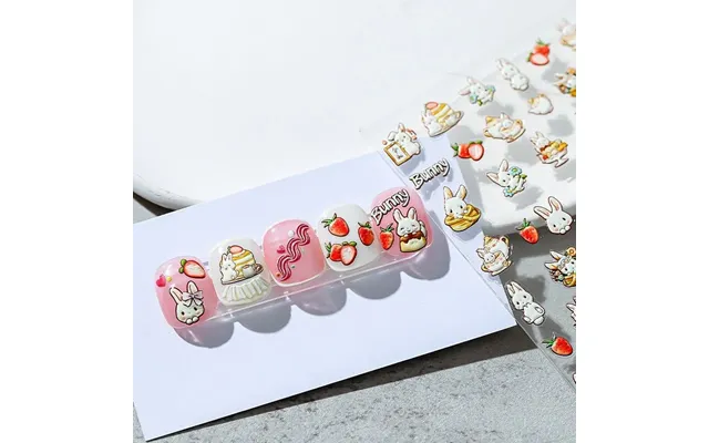 Hello Claws Kawaii Bunny Nail Deco Sticker product image