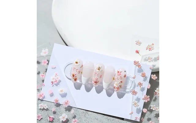 Hello Claws Pink Cherry Blossom Nail Deco Sticker product image