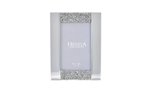 Hestia Diamante And Mirrored Photo Frame 4 X 6