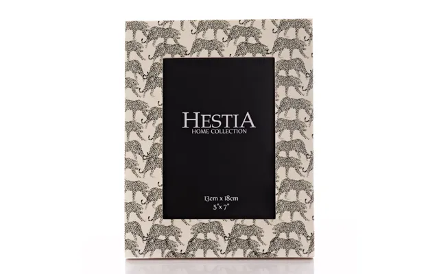 Hestia Resin Jaguar Photo Frame 5 X 7