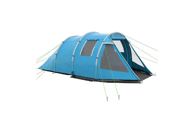 High-quality 3-4 Person Camping Tent Tunnel Design - Two Rooms product image