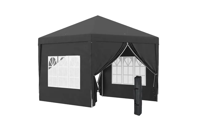 High-quality 3x3m Pop Up Gazebo Party Tent Canopy - Black product image
