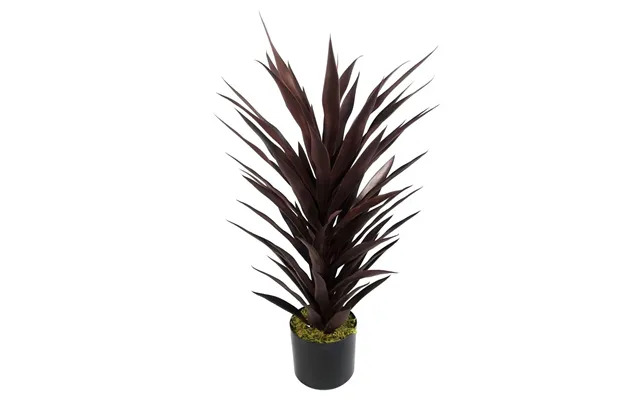 High-quality 85cm Dark Red Yucca Plant - Artificial product image