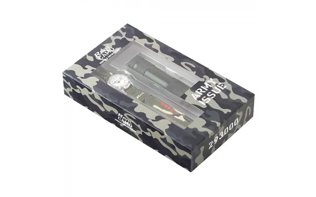 High-quality Camo Kids Watch & Torch Set