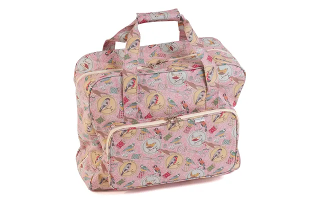 Hobby Gift Sewing Machine Bag Matt Pvc Birds On Bobbin Item Size D W H 20 X 44 X 38cm product image