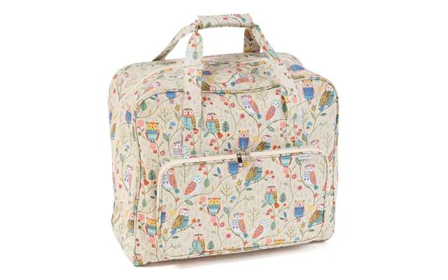 Hobby Gift Sewing Machine Bag Matt Pvc Twit Twoo Item Size D W H 20 X 44 X 38cm product image