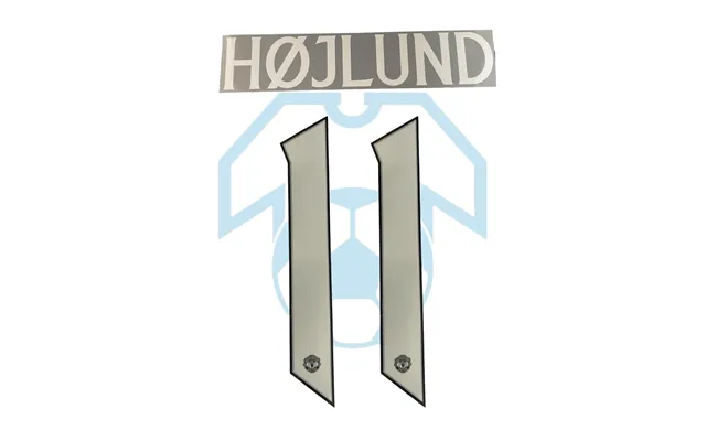 Hojlund Manchester United 2023-24 Home Cup Set Player Size