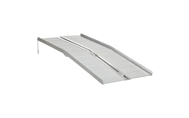 Homcom 183 X 72 Cm Ramp Aluminum Folding Mobility Scooter Wheelchair Threshold