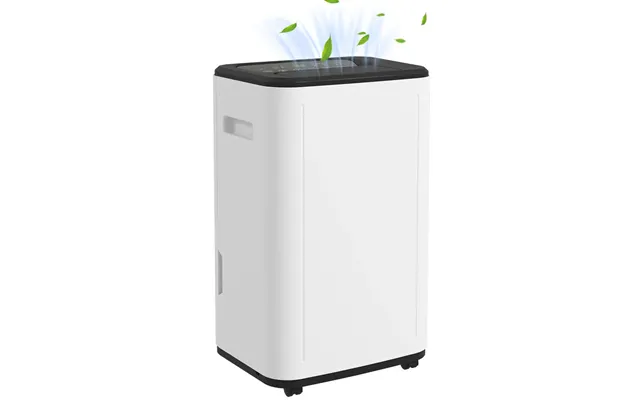 Homcom 20l Day 6l Dehumidifier - Portable Quiet Air Dehumidifier For Laundry