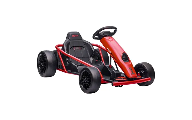 Homcom 24v Electric Go Kart For Kids With Music - Horn Honking
