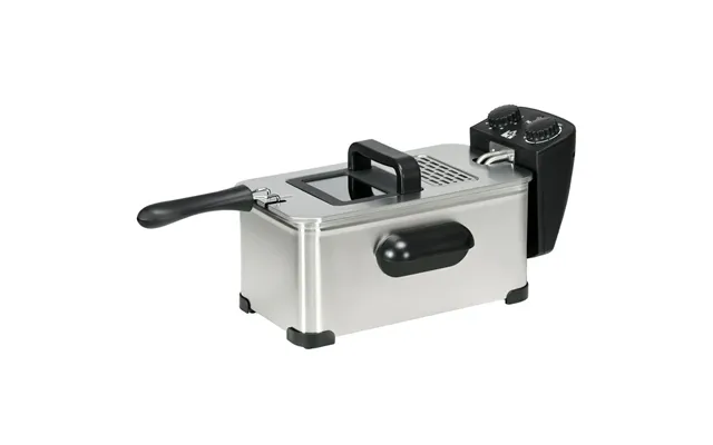 Homcom 3 Litre Deep Fat Fryer With Adjustable Temperature - 60min Timer