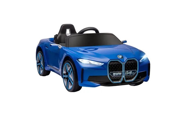 Homcom Bmw I4 12v Kids Ride-on Car W Remote - Blue