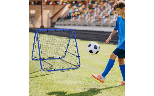 Homcom Double Sided Football Rebounder Net - Football Rebound Net Target Goal With 5 Adjustable Angles product image