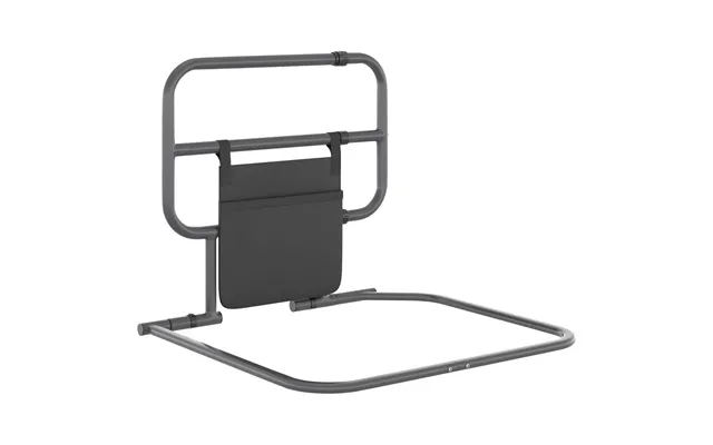 Homcom Folding Bed Rail For Elderly Safety Bed Assist Bar W Pocket For Adults