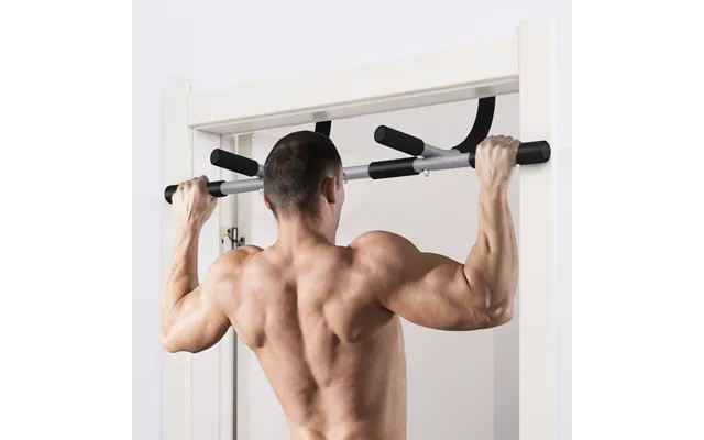 Homcom Indoor Fitness Door Horizontal Bar Pull-ups Home Gym Upper Body Workout