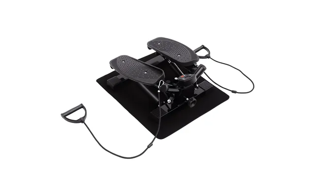 Homcom Portable Mini Stepper - Exercise Fitness Machine For Legs Arms Thigh Toner Toning Machine