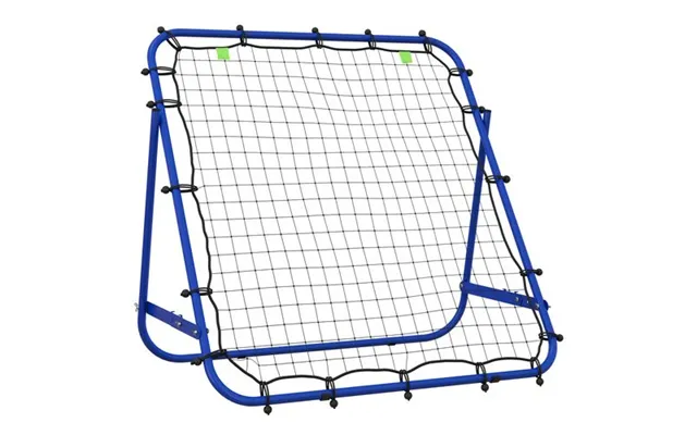 Homcom Rebounder Net Kids Adults Football Training Aid Adjustable - Blue