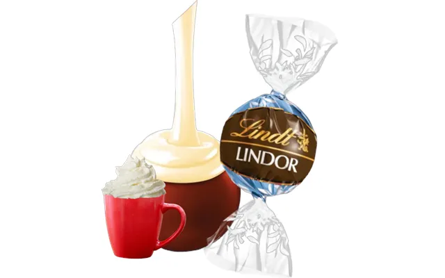 Hot Cocoa Dark & White Chocolate Lindt Lindor - 20