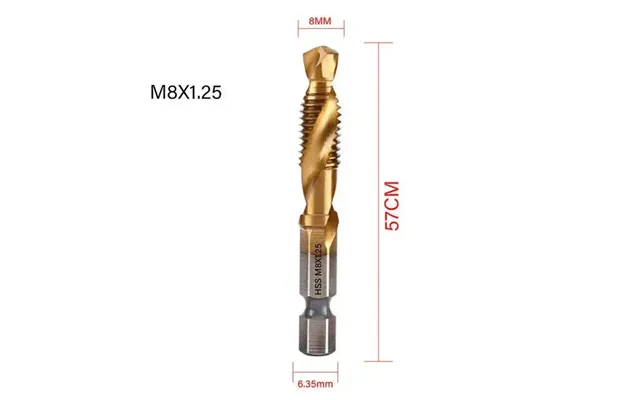 Hss Metric Drill Tap - M8