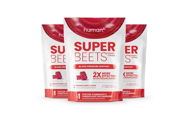 Humann Superbeets Heart Chews Nitric Oxide & Blood Pressure Support product image