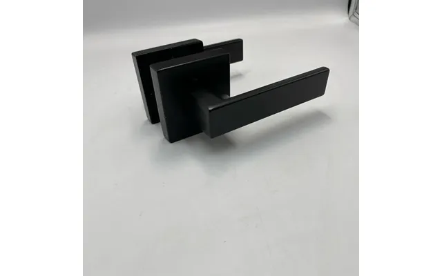 Interior Door Lever Bedroom Stainless Steel Lock Set Without Key Probrico - Black